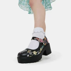 Tira Mary Jane Shoes 'Floral Edition'<KOI footwear Online