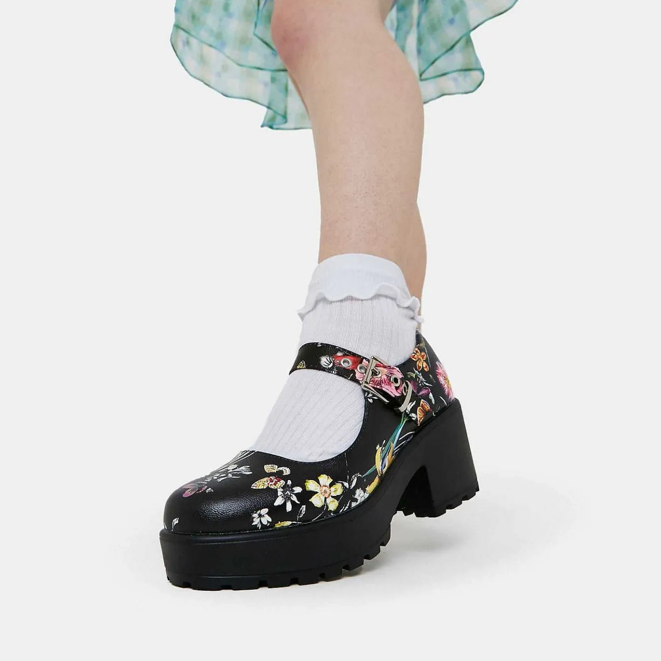 Tira Mary Jane Shoes 'Floral Edition'<KOI footwear Online