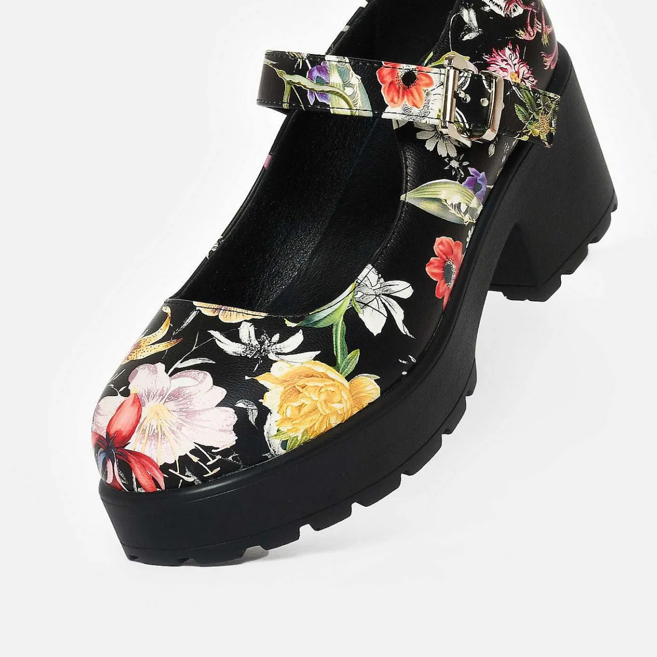 Tira Mary Jane Shoes 'Floral Edition'<KOI footwear Online