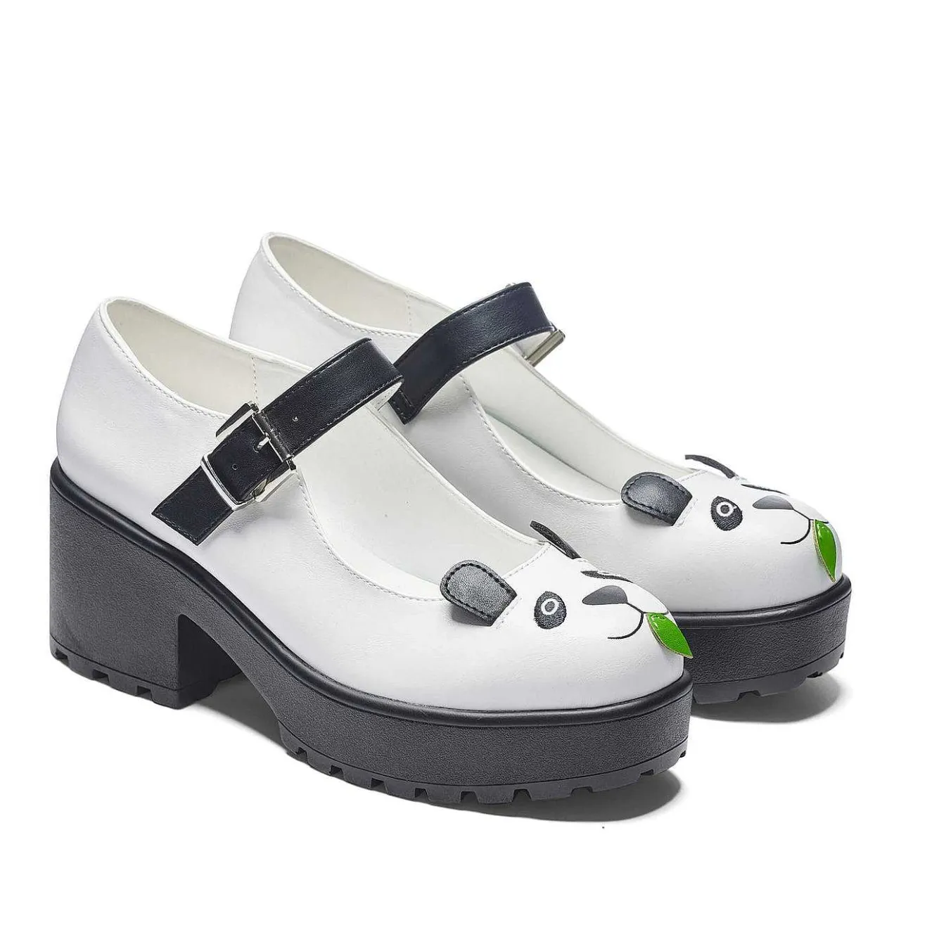 Tira Mary Jane Shoes 'Pondering Panda Edition'<KOI footwear Online