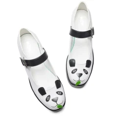 Tira Mary Jane Shoes 'Pondering Panda Edition'<KOI footwear Discount