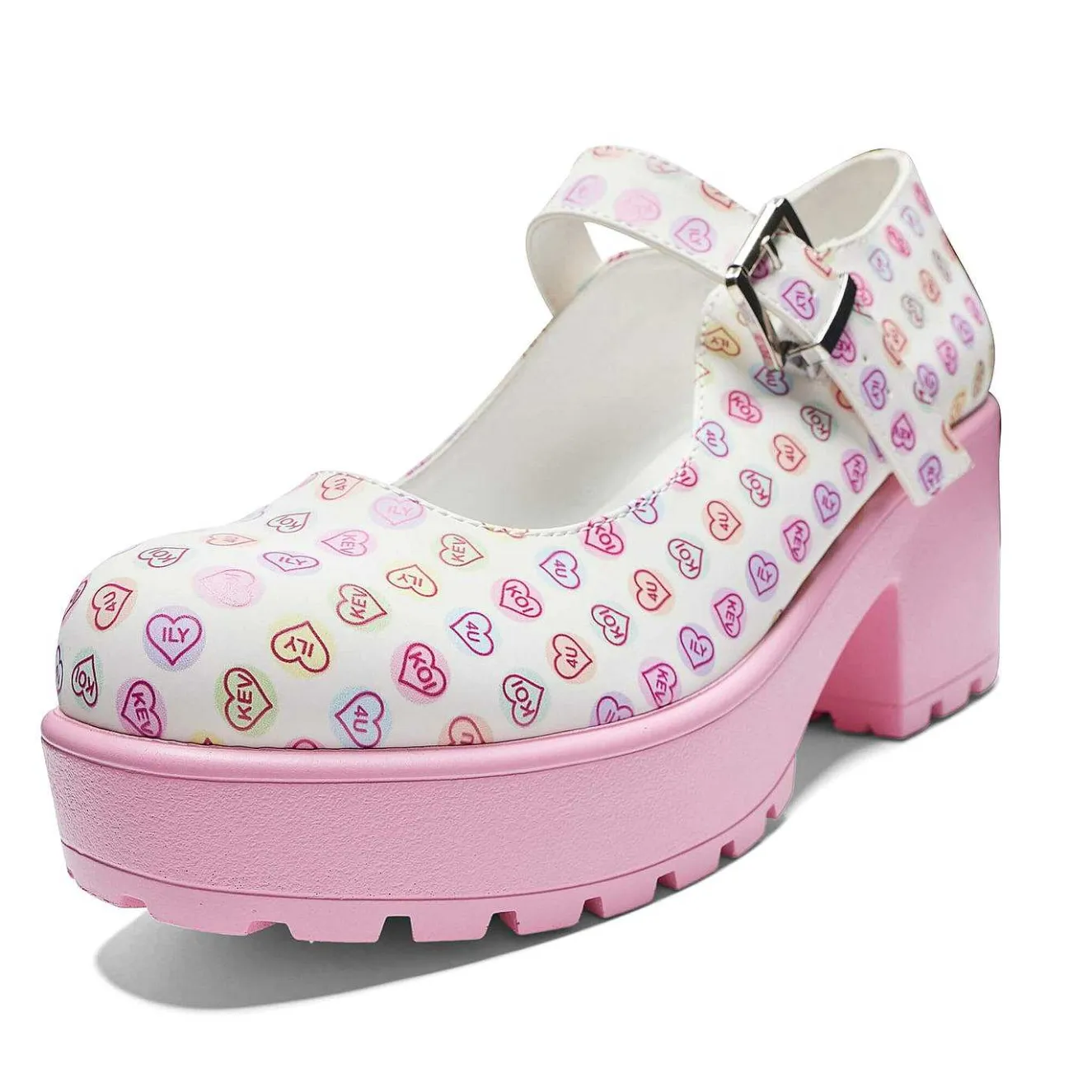 Tira Mary Janes 'Koi Love Hearts Edition'<KOI footwear Online