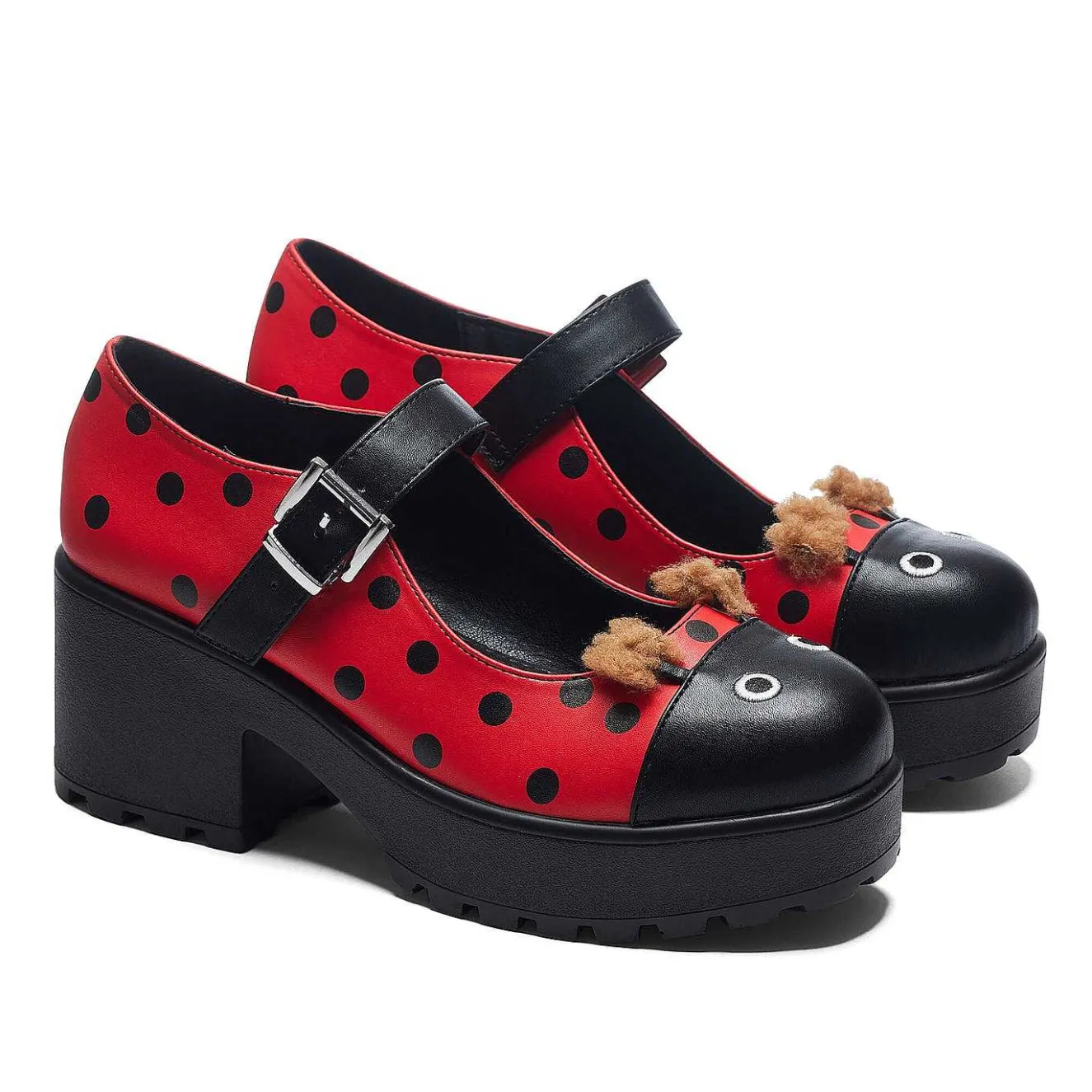 Tira Mary Janes 'Lucky Ladybird Edition' |<KOI footwear New