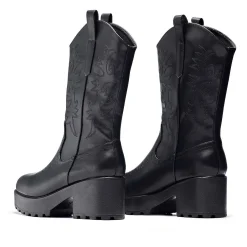 Wintu Long Chunky Western Boots<KOI footwear Sale