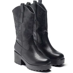Wintu Long Chunky Western Boots<KOI footwear Sale
